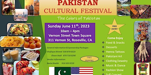 Pakistan Cultural Festival - The Colors of Pakistan