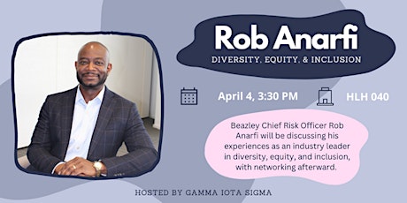 Diversity, Equity, and Inclusion - Rob Anarfi - CRO @ Beazley