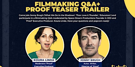 Virtual Filmmaking Chat with Jonny Brugh (& Preview "Proof" Trailer!)