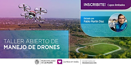Imagen principal de Taller Abierto y Gratuito de Manejo de Drones