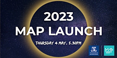 Imagem principal do evento 2023 MAP Launch