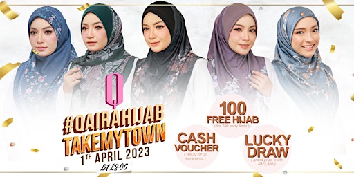Soft Opening Qaira Hijab MyTown Kuala Lumpur