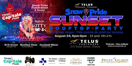 TELUS Presents: Snow Pride Sunset Rooftop Party primary image