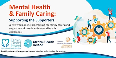 Imagen principal de Mental Health & Family Caring: Supporting the Supporters