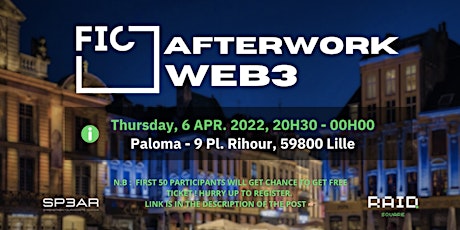 FIC - Afterwork WEB3 by RAID Square & SP3AR