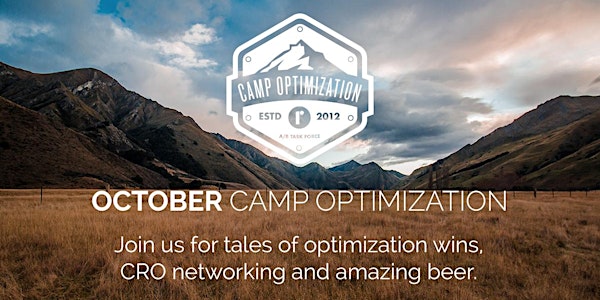 October Camp Optimization Meet-Up