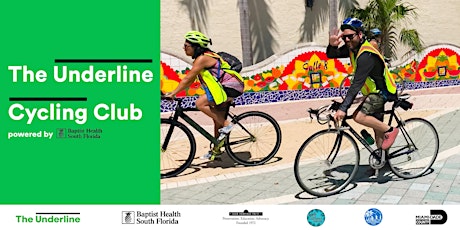 The Underline Cycling Club powered by Baptist Health South Florida FREE October Ride primary image