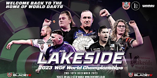 Image principale de WDF 2023 Lakeside World Championships  - Monday 4th December - AFTERNOON