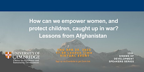 How can we empower women, and protect children, caught up in war?