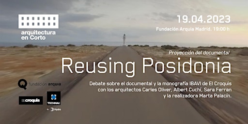 Proyección del cortometraje "Reusing Posidonia"