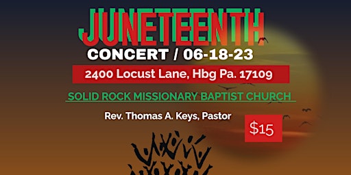 JUNETEENTH CONCERT primary image