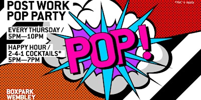 Imagen principal de POST WORK POP PARTY