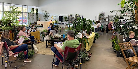 Reading Meetup at Foxglove PlantBar