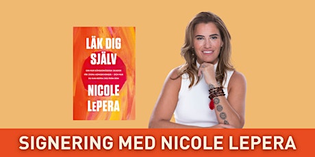 Boksignering i Stockholm med Nicole LePera  primärbild
