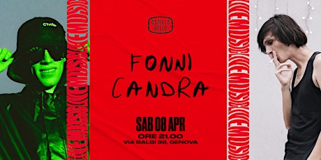 FONNI • CANDRA • LIVEMUSIC! • Ostello Bello Genova