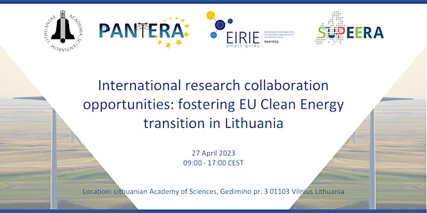Fostering EU Clean Energy transition in Lithuania, SUPEERA/PANTERA workshop