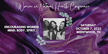 Women In Natural Health Conference 2023
