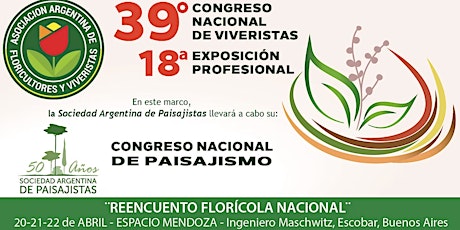 Imagen principal de Congreso Nacional de Viveristas, de Paisajismo y Exposición Profesional