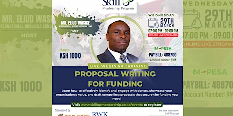 PROPOSAL WRITING FOR FUNDING