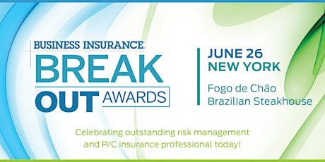 Business Insurance 2023 Break Out Awards: NEW YORK Recognition Event