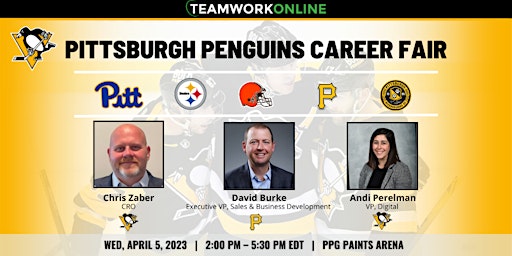 Pittsburgh Penguins Career Fair (Presented by TeamWork Online)