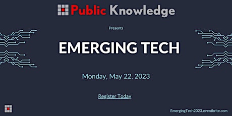 Imagem principal do evento Emerging Tech
