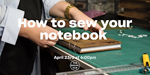 DIY: How to sew your notebook
