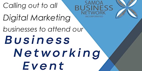 SBN Business Networking Event - Apia, Samoa primary image