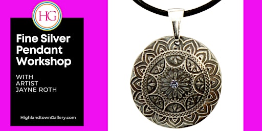 Create a Silver Pendant Necklace with Jayne Roth - 1 Day Workshop  primärbild