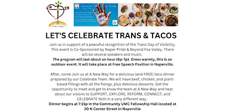 A New Way Presents: Let's Celebrate Trans and Tacos