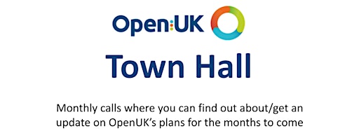 Collection image for 2023 OpenUK Town Halls