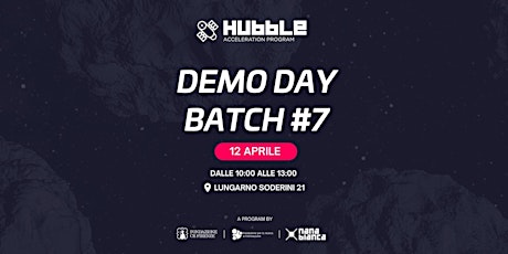 Demo Day Hubble Acceleration Program:  batch #7