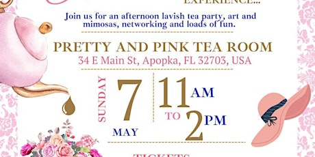 THE ULTIMATE MOTHER'S DAY TEA PARTY & SIP PAINT EXPERIENCE