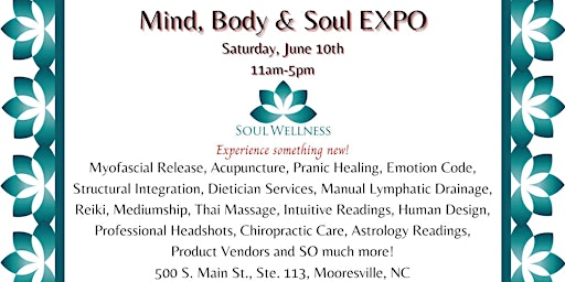 Mind, Body and Soul EXPO