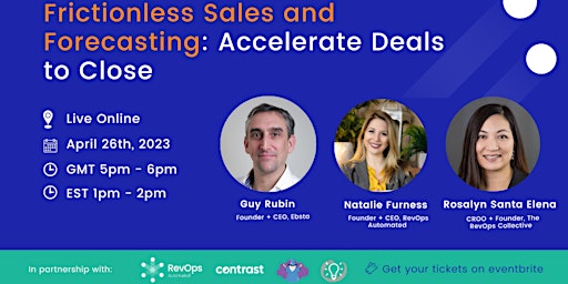 Frictionless sales and Forecasting: Accelerate deals to close.