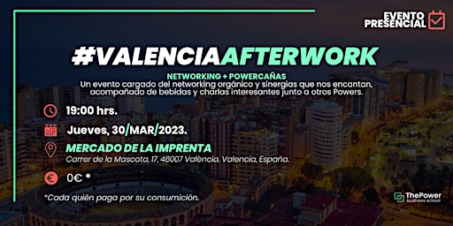 #AfterWork - Presencial Valencia