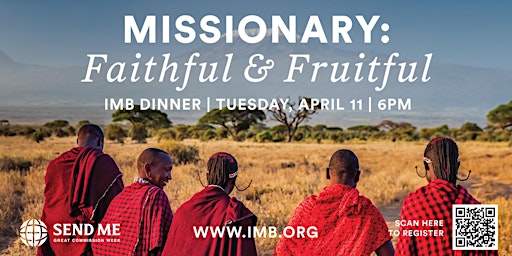 Primaire afbeelding van Missionary: Fruitful and Faithful | International Mission Board