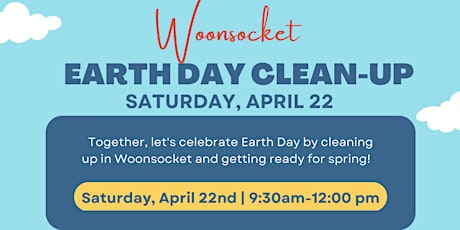 Earth Day Clean-Up in Woonsocket primary image