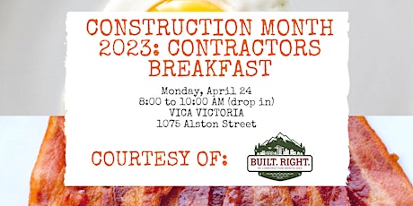 Construction Month 2023: VICA Contractor Breakfast (Victoria)