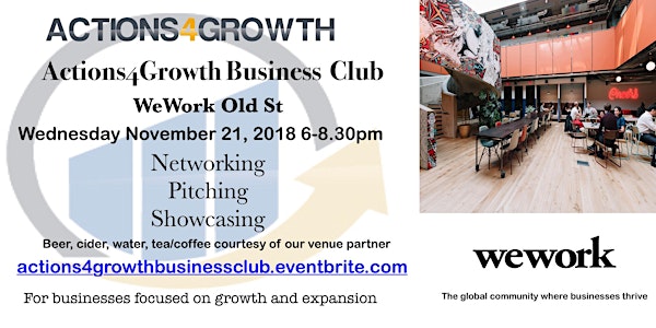 Actions4Growth Business Club (networking & pitching)