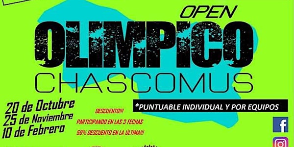 “Open Olímpico Chascomús” 1ra Fecha – sin drafting "Syle Eventos"