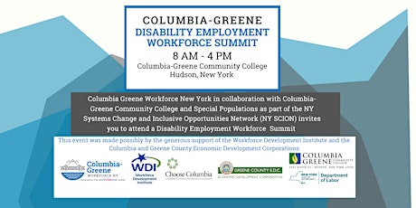 Columbia-Greene Disability Workforce Summit