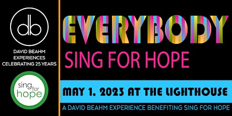 Everybody Sing for Hope:  David Beahm Experiences 25th Anniversary