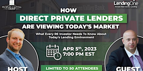 How Direct Private Lenders are Viewing Today's Market