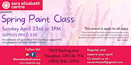 Spring Paint Class (All Ages)