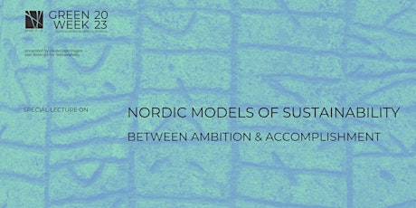 Hauptbild für Nordic Models of Sustainability – Between Ambition and Accomplishment