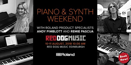 Roland Piano & Synth Weekend at Red Dog Music Edinburgh primary image