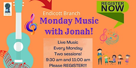 Monday Music with Jonah