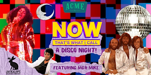 NOW! That's What I Call Disco! FREE EVENT