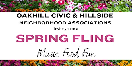 Oakhill Civic & Hillside Neighborhood Association Spring Fling